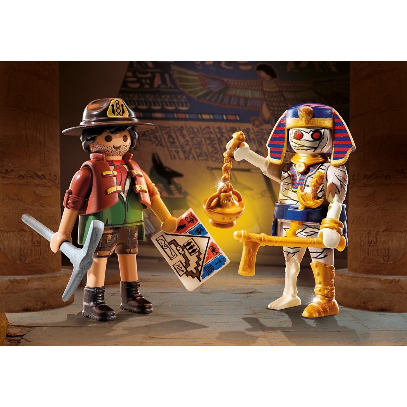 Playmobil Duo Pack Κυνηγός Θησαυρού Και Μούμια (71796)