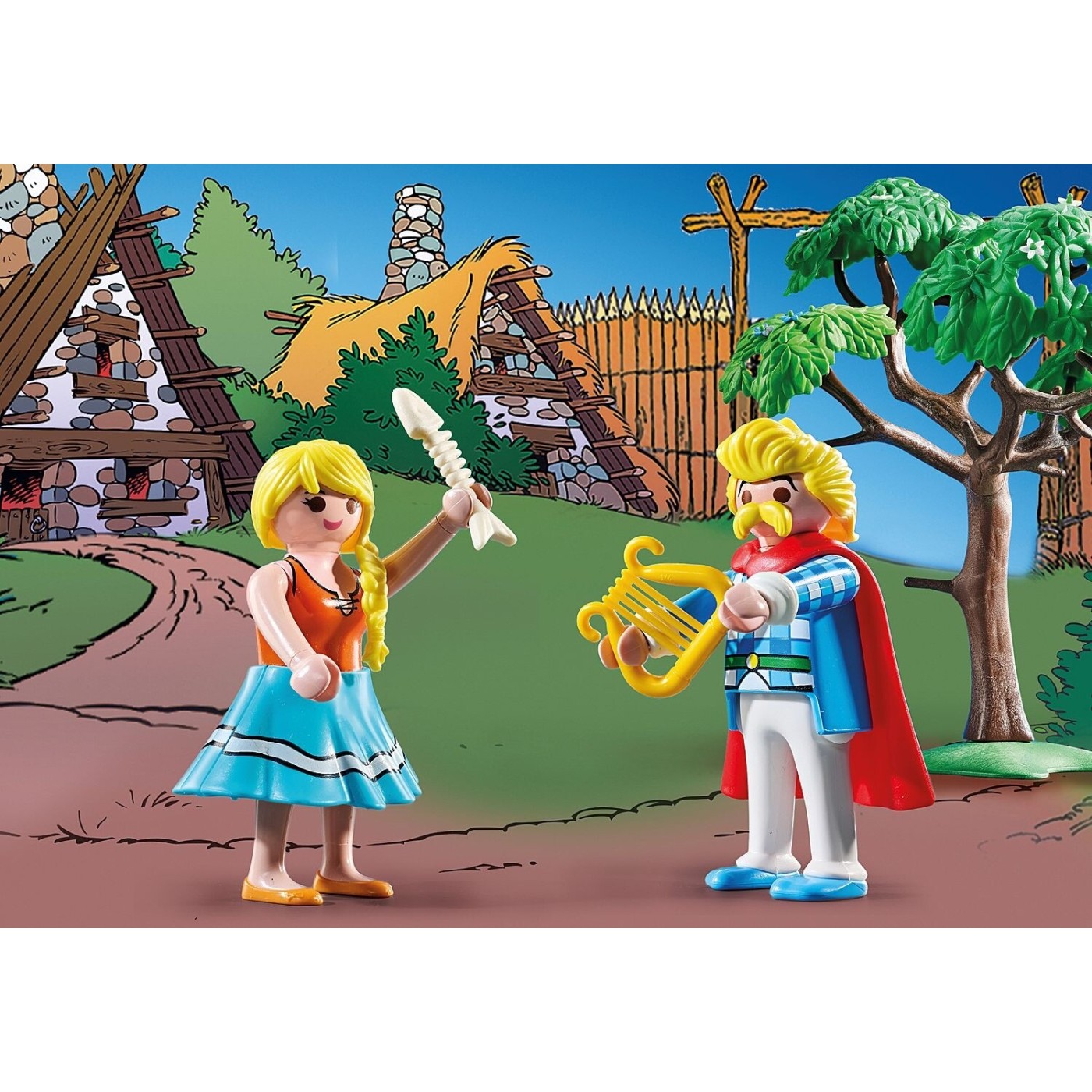 Playmobil Asterix: Το Συμπόσιο Του Χωριού Των Γαλατών (71827)