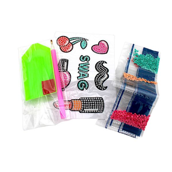 Αυτοκόλλητα Diamond Painting Kit 9τμχ Διάφορα Σχέδια