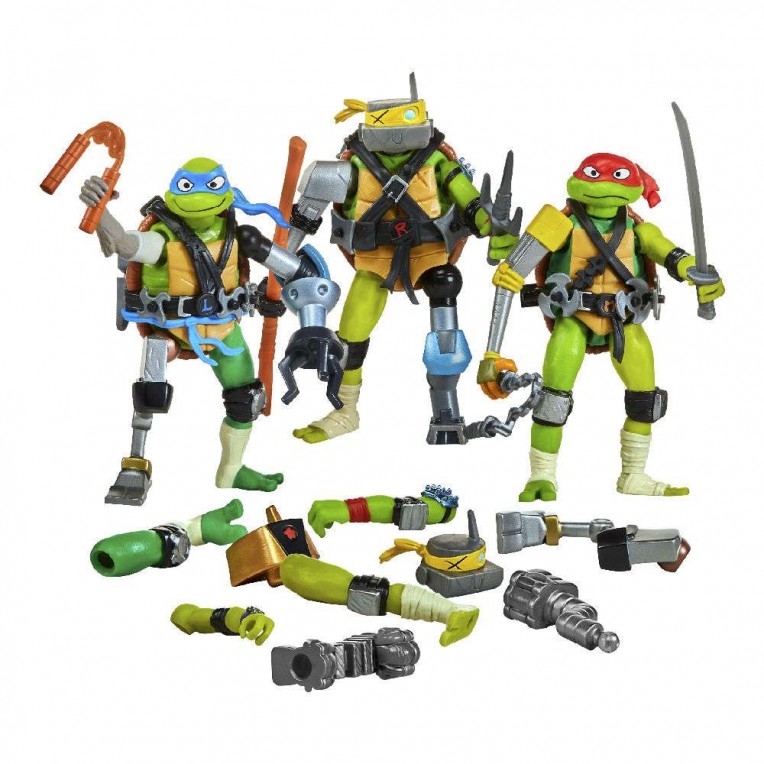TMNT ΧΕΛΩΝΟΝΙΝΤΖΑΚΙΑ ΦΙΓΟΥΡΑ 12 ΕΚ MIX & MATCH