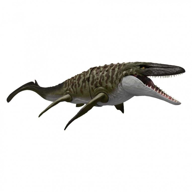 Jurassic World Rebirth Bite N Blast Μοσάσαυρος Φιγούρα Δεινοσαύρου με Λειτουργία Κίνησης και Ήχους (JCH00)