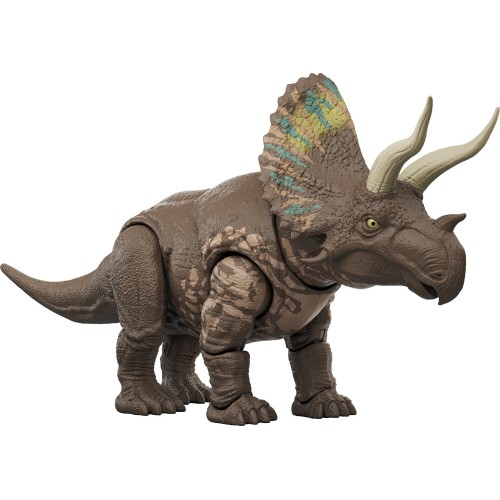 Jurassic World Rebirth Gigantic Thrashers Δεινόσαυρος Φιγούρα Eotriceratops (JGB92/JGB93)