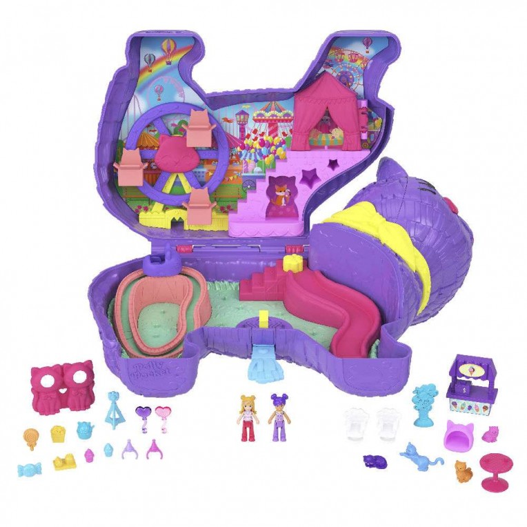 Polly Pocket Πινιάτα Γατούλα Σετ Παιχνιδιού (JFT90)