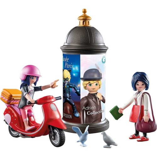 Playmobil Miraculous LadyBug : Βόλτα Με Σκούτερ Στο Παρίσι (71864)