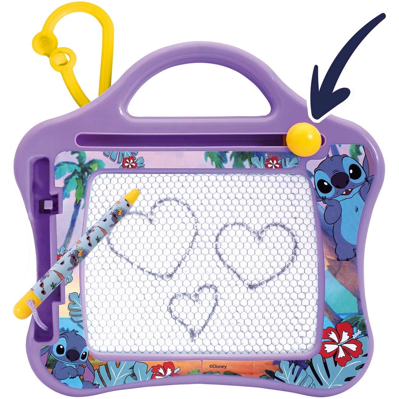 Πίνακας Γράψε Σβήσε Stitch Travel (1028-13072)