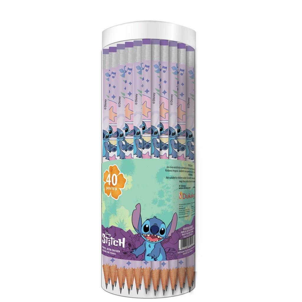 Μολύβι Με Γόμα Disney Stitch 2 Σχέδια (000565083)