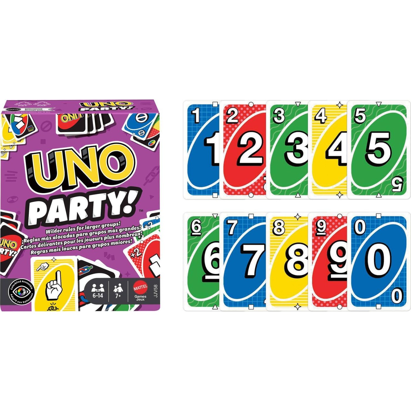 Επιτραπέζιο Νέο Uno Party (JJV58)