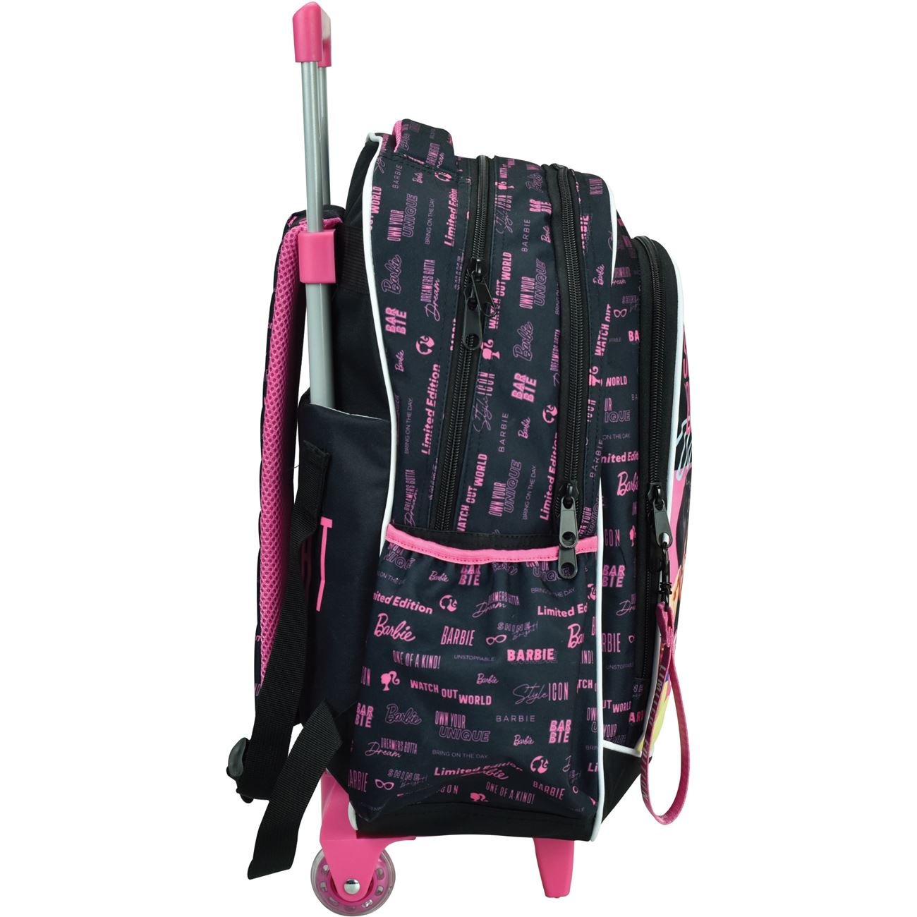 Gim Σχολική Τσάντα Τρόλεϊ Δημοτικού Barbie Core (349-92074)