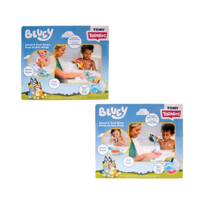 Tomy Toomies Βρεφικό Παιχνίδι Μπάνιου Bluey Σωσίβιο & Φιγούρα (1000-73623)