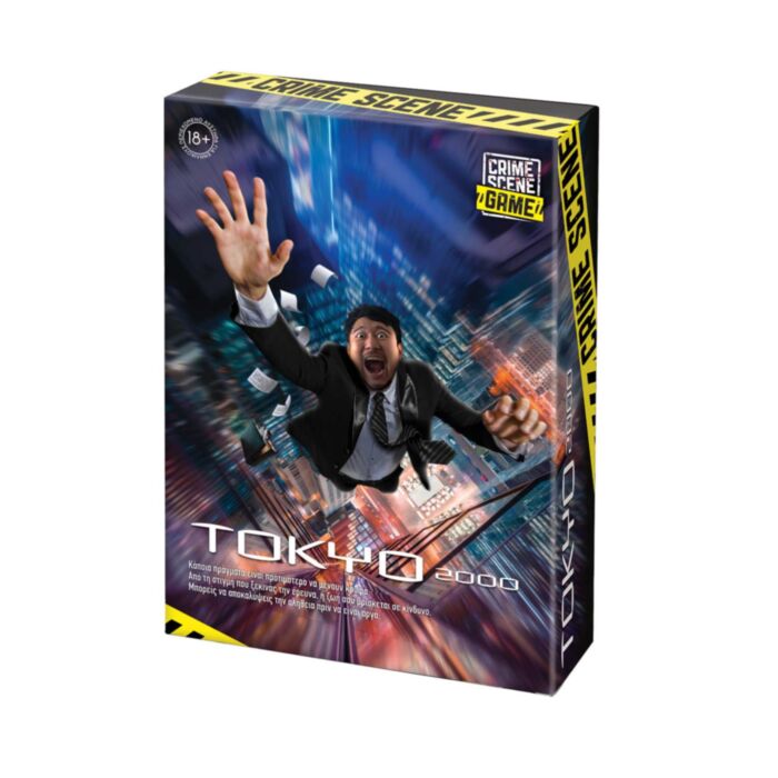 AS Games Επιτραπέζιο Παιχνίδι Crime Scene Tokyo 2000 Για Ηλικίες 18+ Χρονών (1040-21710)