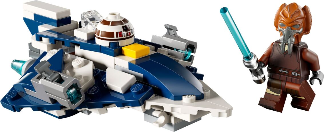 LEGO Star Wars Plo Koon\'s Jedi Starfighter Microfighter (75400)
