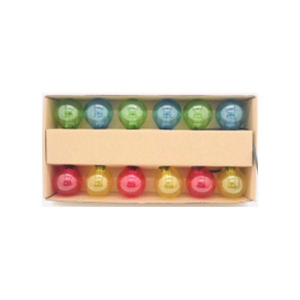 12 Λάμπες Led Διακοσμητικές Πολύχρωμες Με Πρόγραμμα