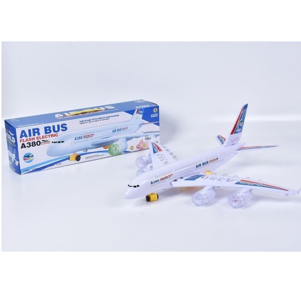 Αεροπλάνο Air Bus A380 Με Ήχο Και Φως 44x46x16cm