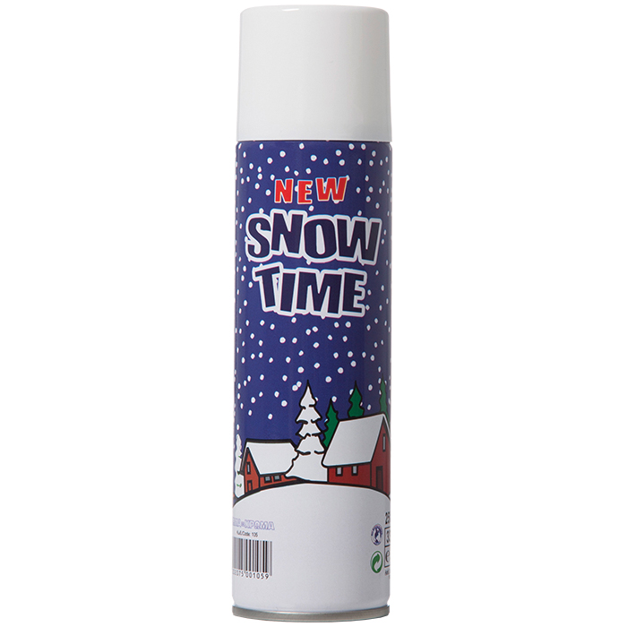 Airpack Snow Time Σπρέι Τεχνητού Χιονιού Λευκό 250ml