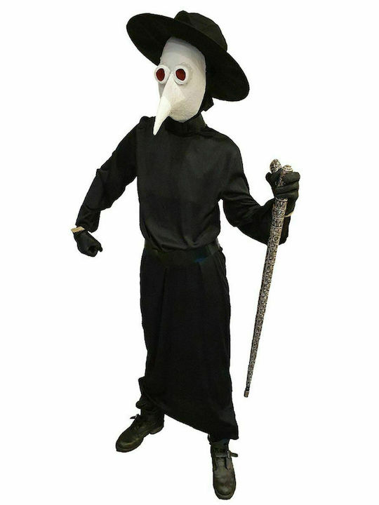 Αποκριάτικη Παιδική Στολή Plague Doctor (3-2219) (7-10)