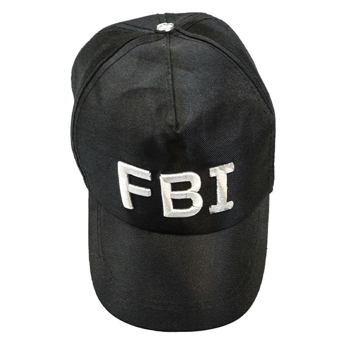 Αποκριάτικο Καπέλο Τζόκευ Fbi Μαύρο (3-1952)