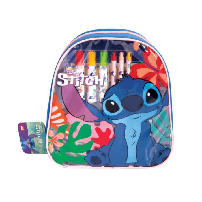 AS Σετ Ζωγραφικής Σε Backpack Disney Stitch (1023-68104)
