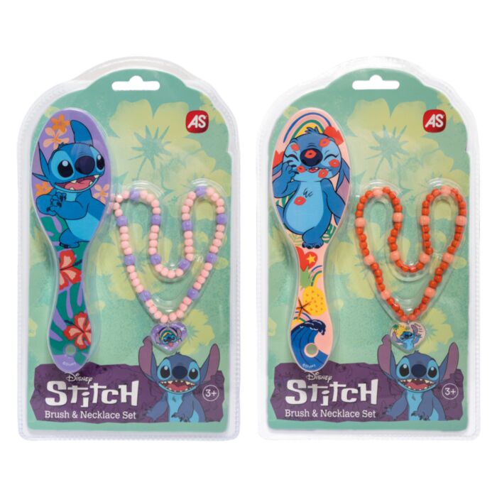 AS Βούρτσα με Κολιέ Disney Stitch 2 Σχέδια (1027-64248)