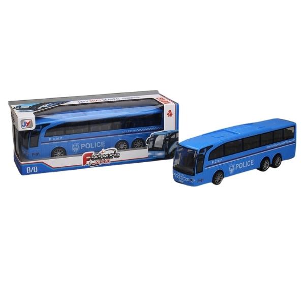 Αστυνομικό Λεωφορείο 33cm Free Wheels Με Μουσική Και Φως