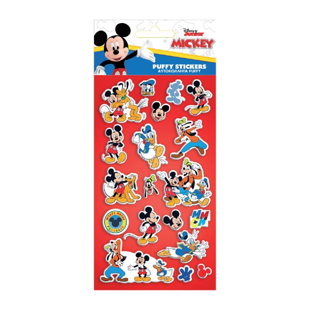 Αυτοκόλλητα Puffy Disney Mickey Mouse 10x22cm (000564551)