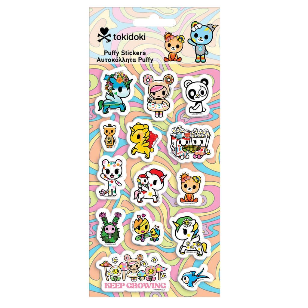 Αυτοκόλλητα Puffy Tokidoki 10x22cm (000470311)