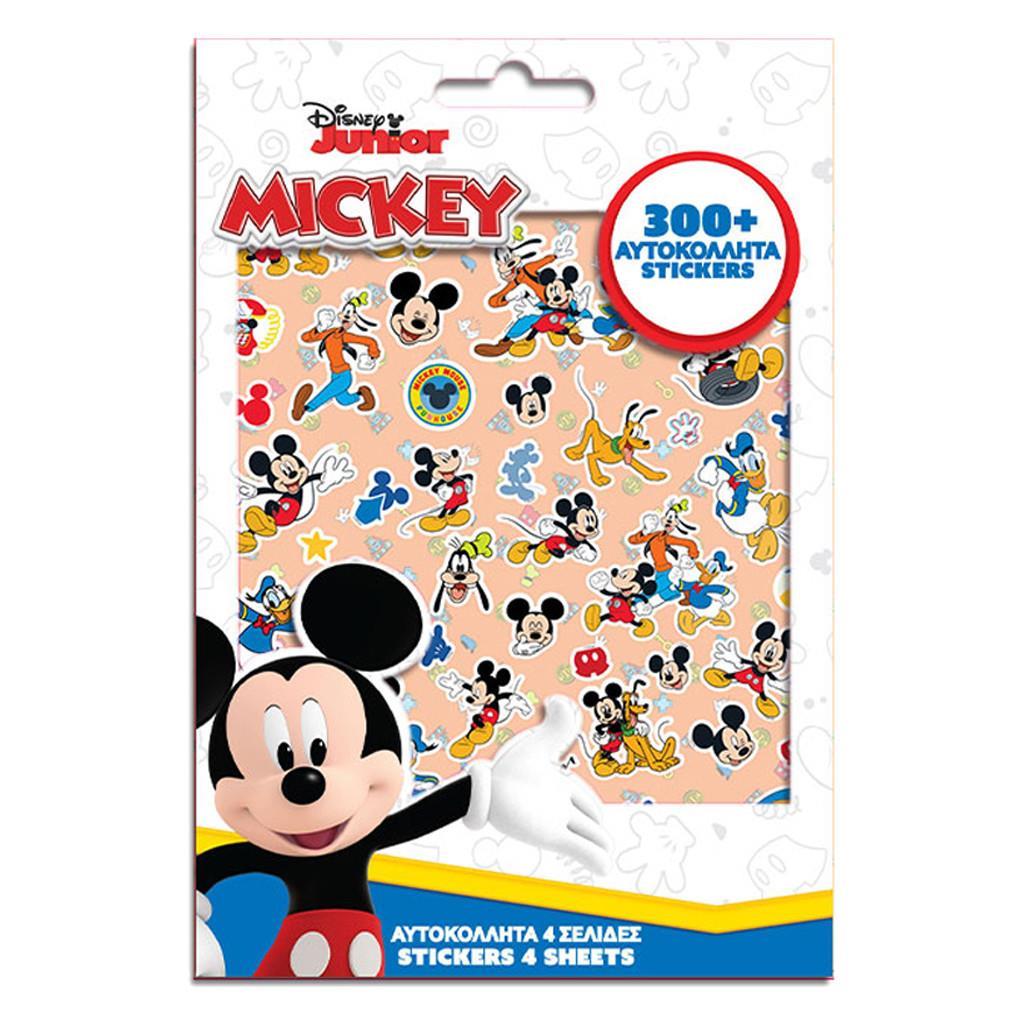 Αυτοκόλλητα σε Μπλοκ Disney Mickey Mouse 300 τμχ (000564545)
