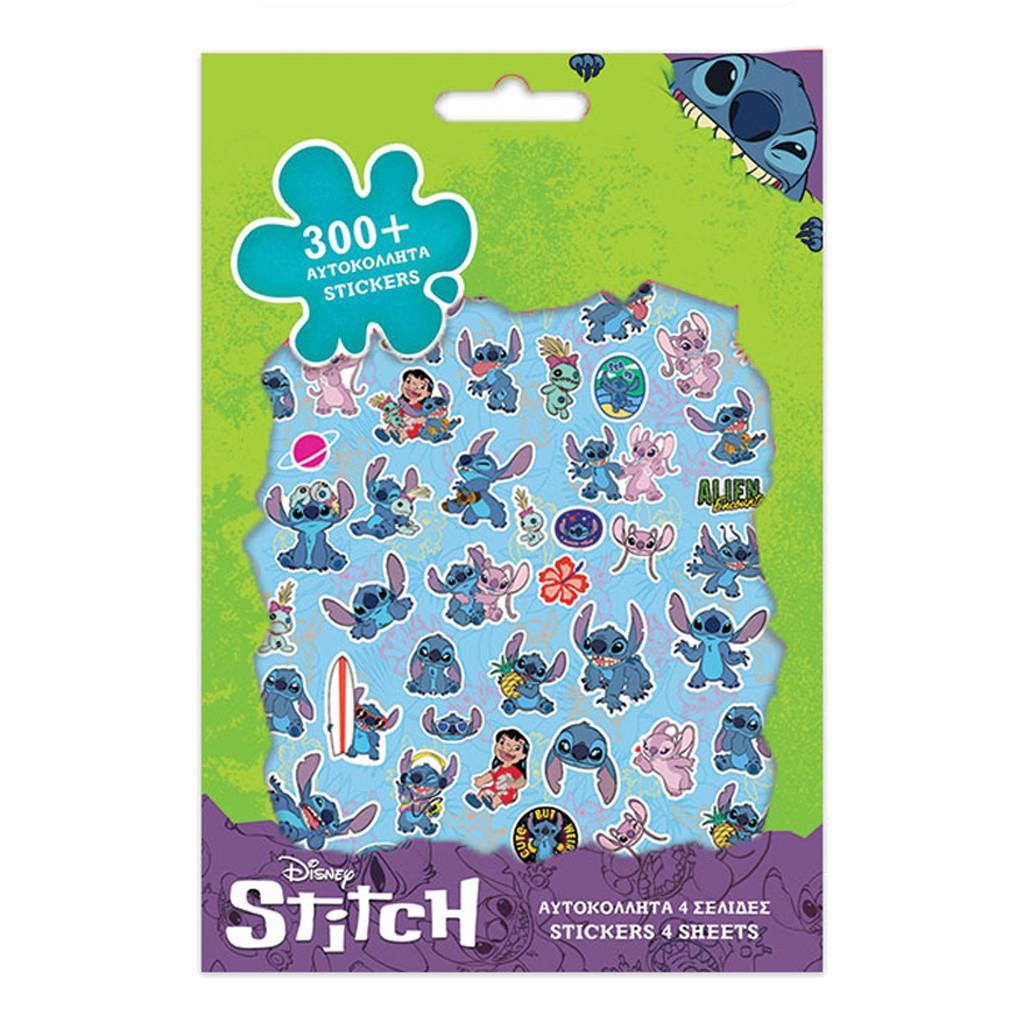 Αυτοκόλλητα σε Μπλοκ Disney Stitch 300 τμχ (000564546)