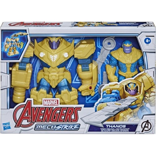 Hasbro Marvel Avengers Mech Strike Thanos Figure With Infinity Mech Suit (F0264)