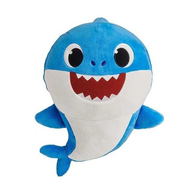 Baby Shark Λούτρινα Με Κλιπ Με Ήχους 3 Σχέδια