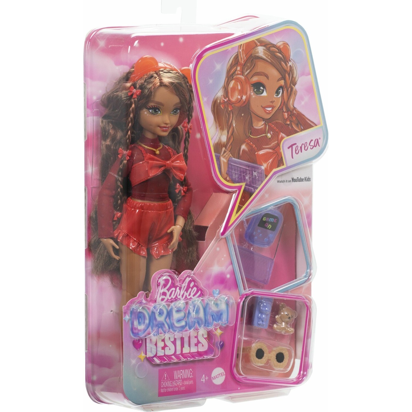 Barbie Dream Besties Κούκλα Teresa με Αξεσουάρ (HYC23)