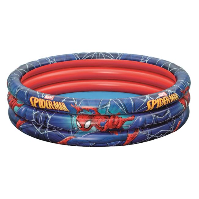 Bestway Πισίνα Παιδική Spiderman 122x122x30cm (98018)