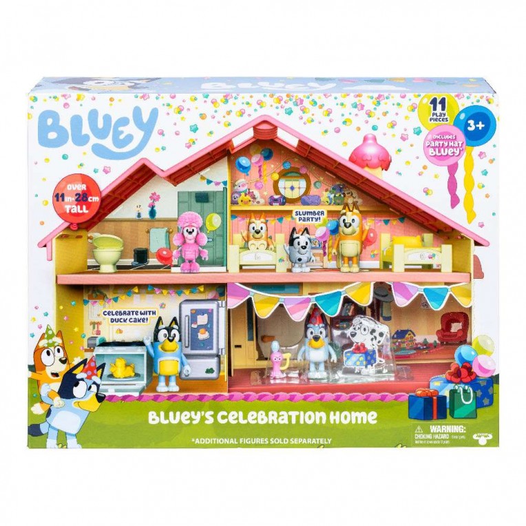 BLUEY ΣΕΤ ΠΑΙΧΝΙΔΙΟΥ ΣΠΙΤΙ ΩΡΑ ΓΙΑ ΠΑΡΤΥ
