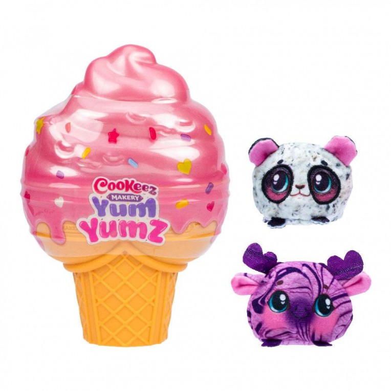 Cookeez Makery Yum Yumz Μαγικό Παγωτάκι με 2 Αρωματικά Λούτρινα Έκπληξη (CKE05000)