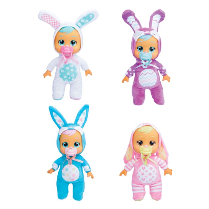 Cry Babies Tiny Cuddles Λαγουδάκια Διαδραστική Κούκλα Κλαίει Με Αληθινά Δάκρυα (4104-90853)