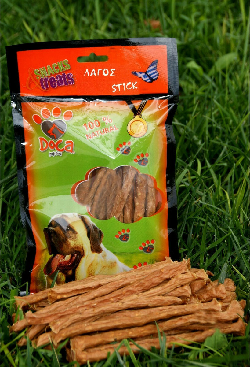 Doca Sticks Για Σκύλους Λαγός 80gr