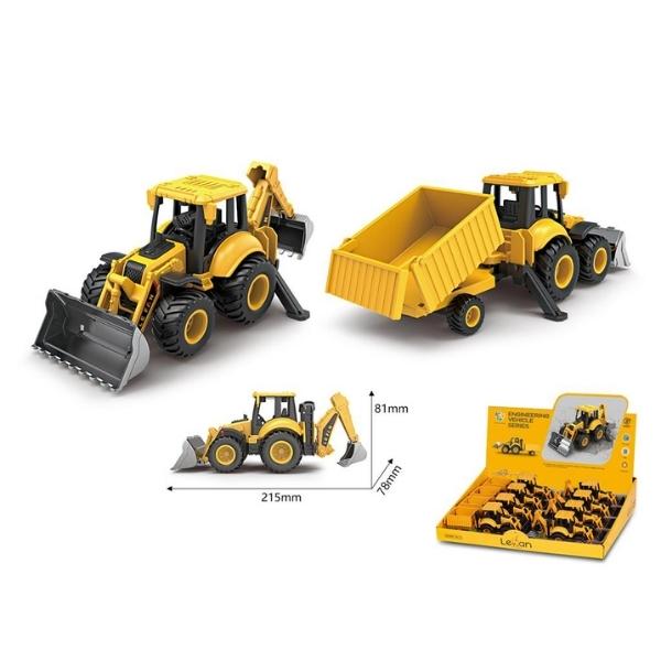 Δομικό Όχημα Φορτηγό - Εκσκαφέας Friction 2 Σχέδια