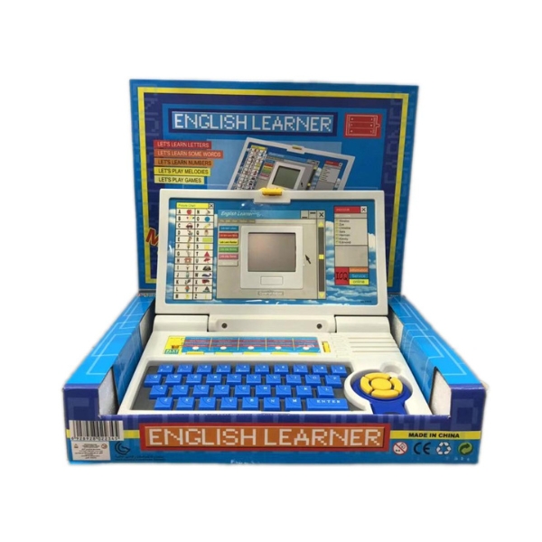 Εκπαιδευτικό Laptop Για Εκμάθηση Αγγλικών 30x23x6cm