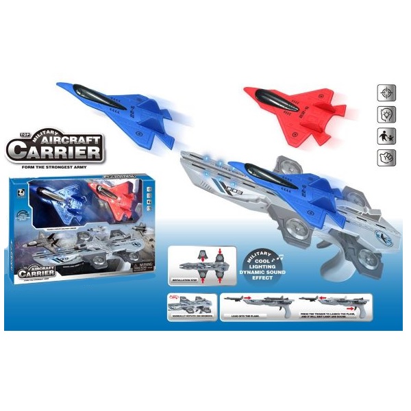 Εκτοξευτήρας Αεροπλανοφόρο Με 2 Αεροσκάφη, Ήχο Και Φως
