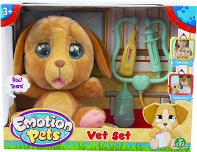 Emotion Pets Λούτρινο Σκυλάκι Σετ Κτηνιάτρου (MTM08000)