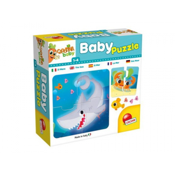 Επιτραπέζιο Carotina Baby Puzzle The Sea (80069)