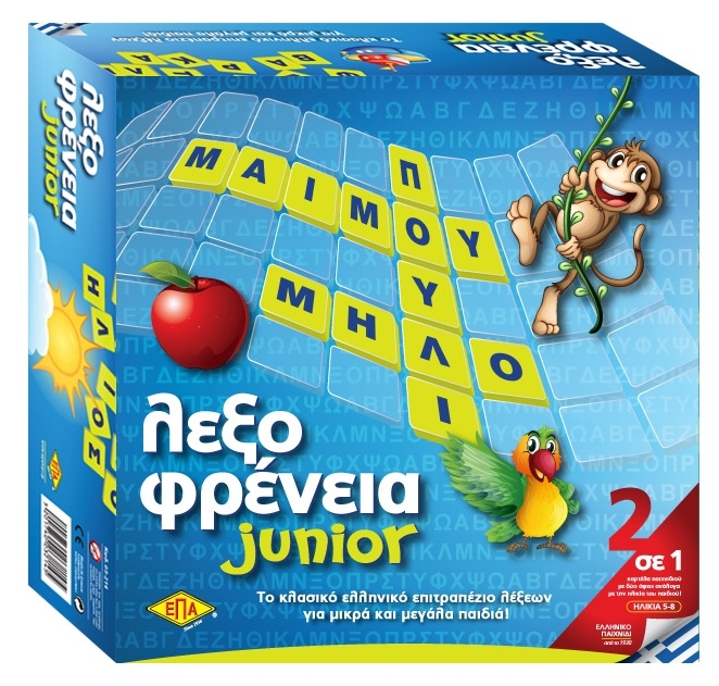 Επιτραπέζιο ΕΠΑ Λεξοφρένεια Junior (03-214)