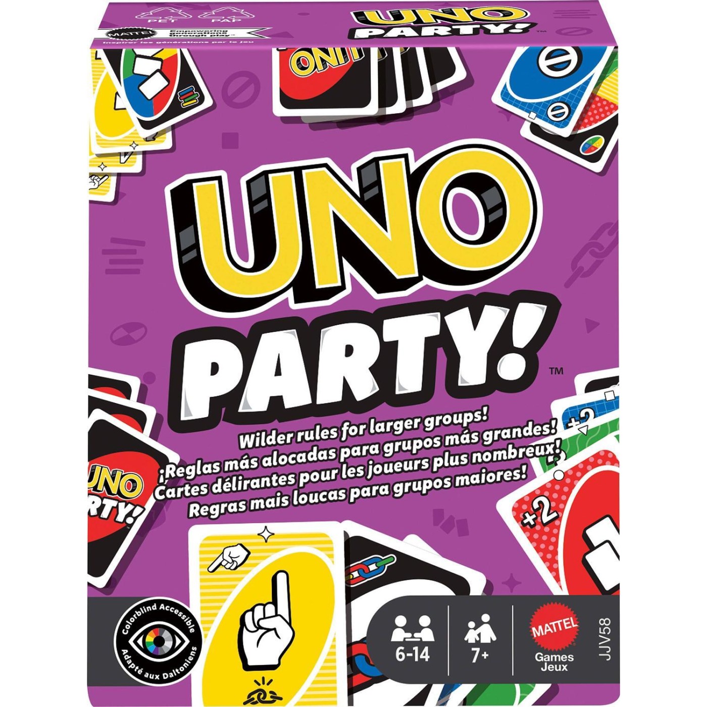 Επιτραπέζιο Νέο Uno Party (JJV58)