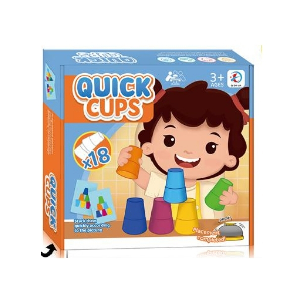 Επιτραπέζιο Παιχνίδι Quick Cups