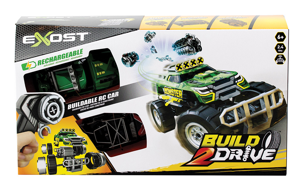 Exost Τηλεκατευθυνόμενο Αυτοκίνητο Build 2 Drive-Deluxe Set (Mighty Crawler) (7530-20703)