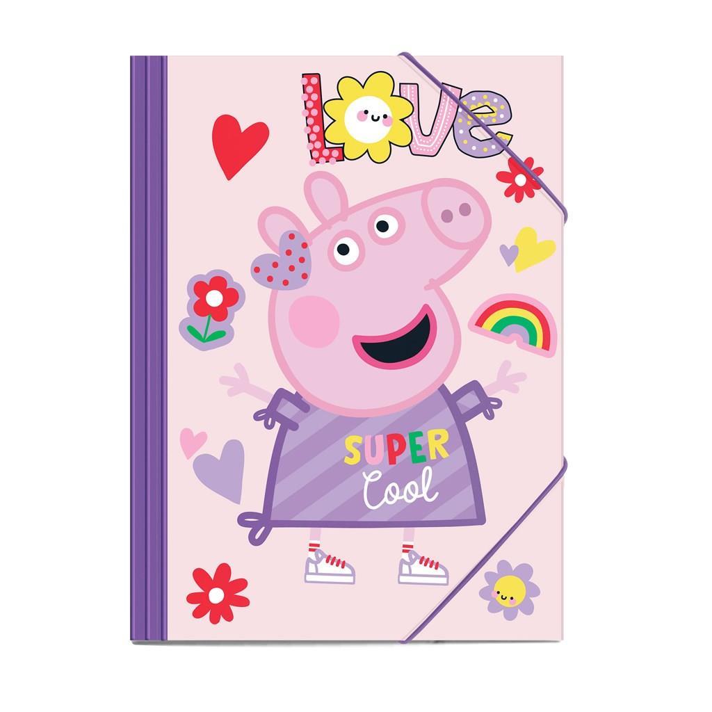 Φάκελος Λάστιχο Peppa Pig 25x35cm (000482816)