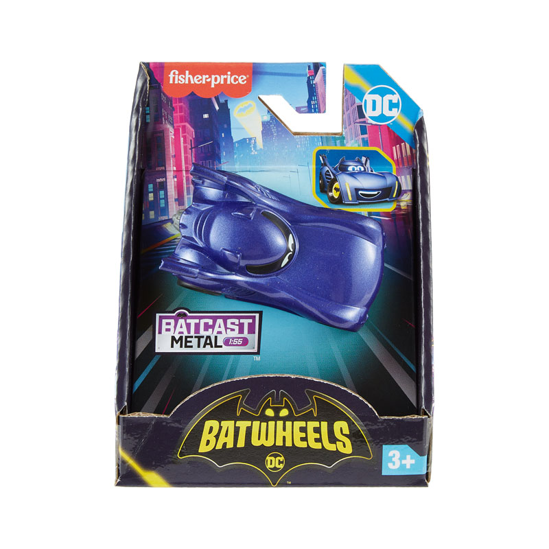 Fisher Price Batwheels Οχήματα Bam Batmobile (HML12/HML13)