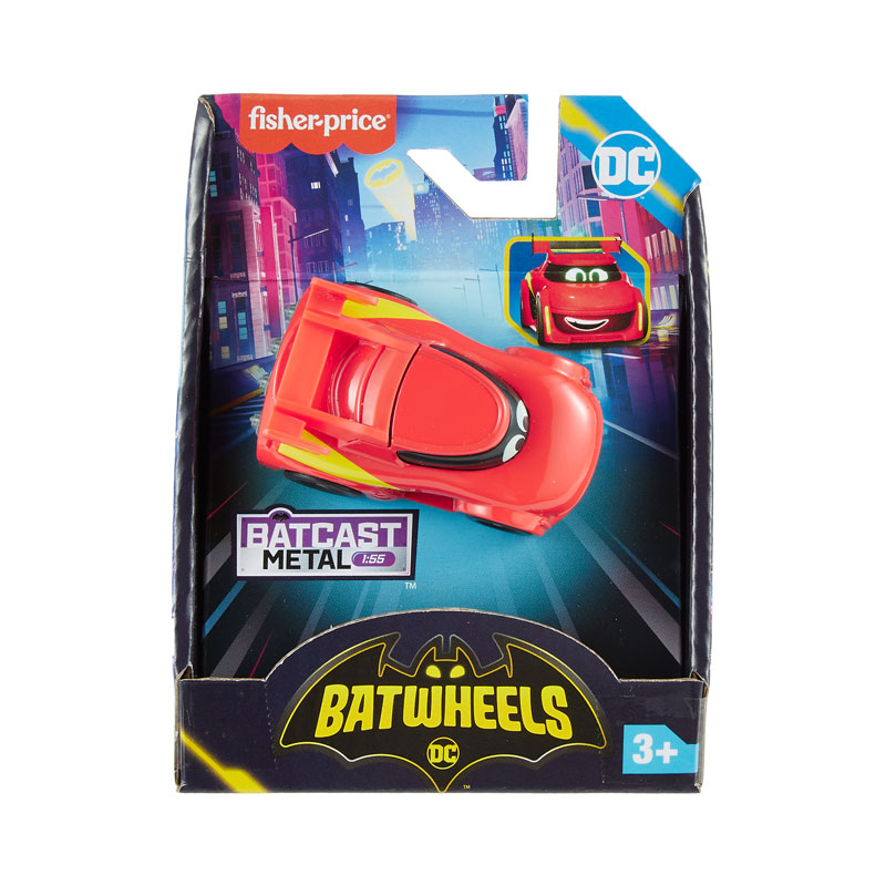 Fisher Price Batwheels Οχήματα Redbird The Racecar (HML12/HML17)