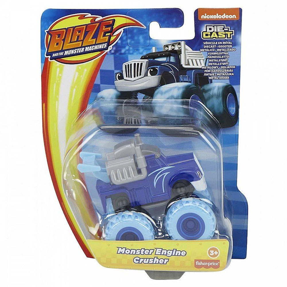 Mattel Fisher-Price Blaze Οχήματα Die Cast – Monster Engine Crusher (CGF20/GWX78)