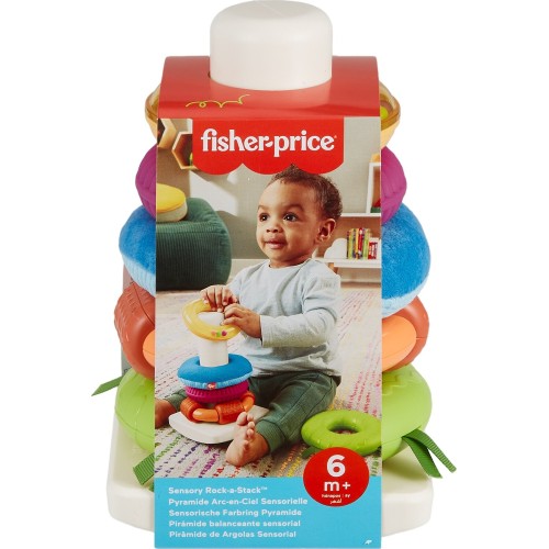 Fisher Price Πυραμίδα Πολλαπλές Αισθήσεις (HXK47)