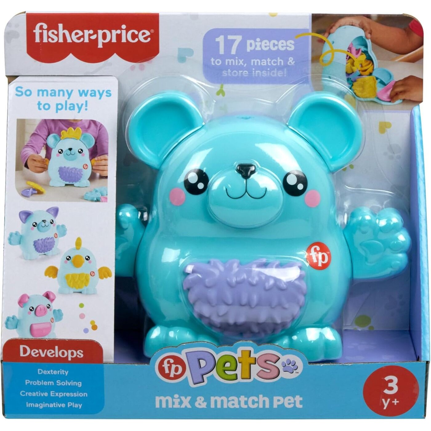 Fisher Price Sensimals Mix & Match Ζωάκι (HXP18)